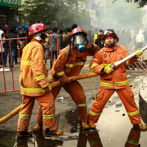 Treinamento de incêndio