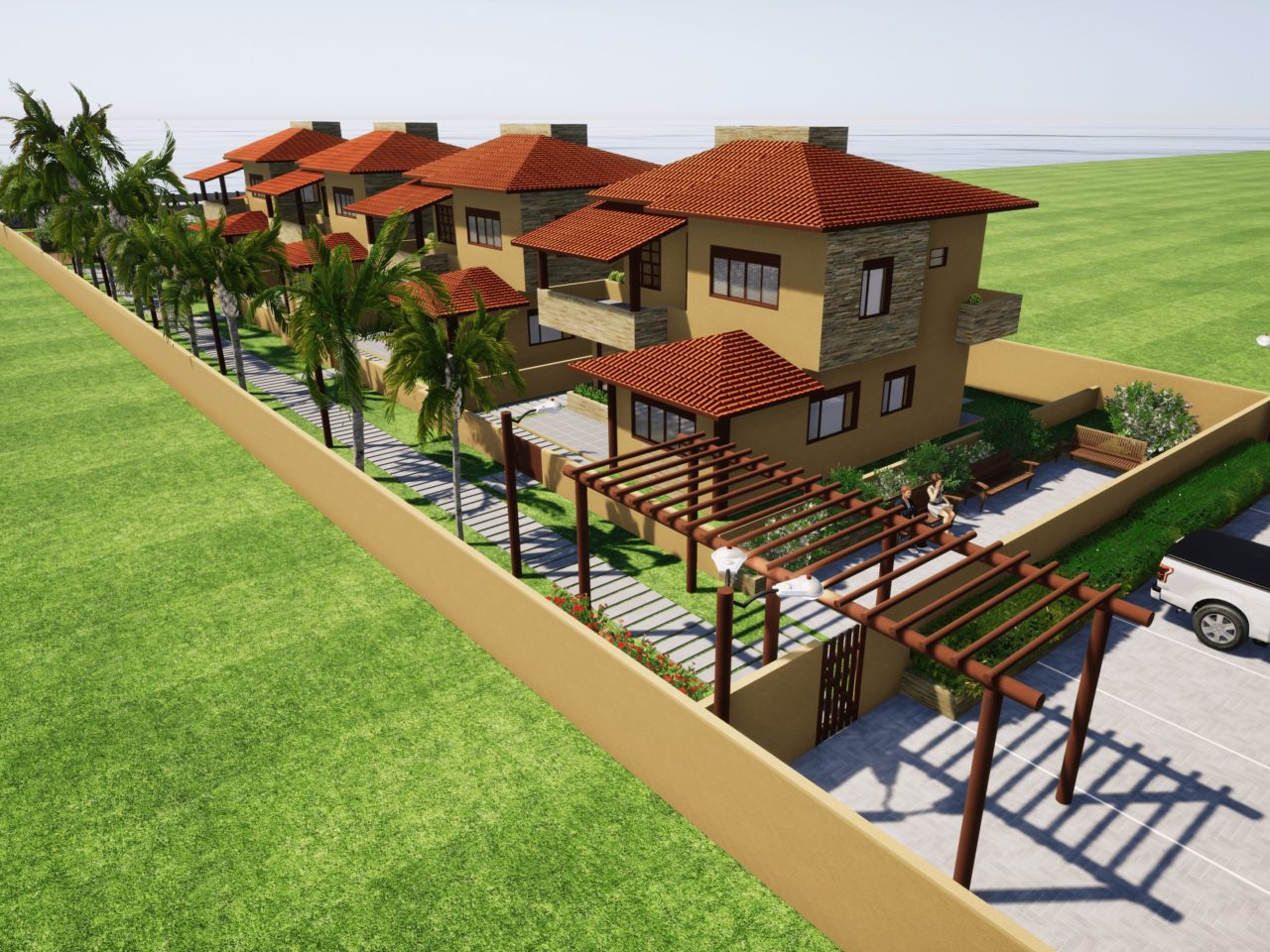 Condomínio de Casas - Ilha